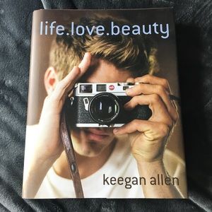SIGNED Keegan Allen Book